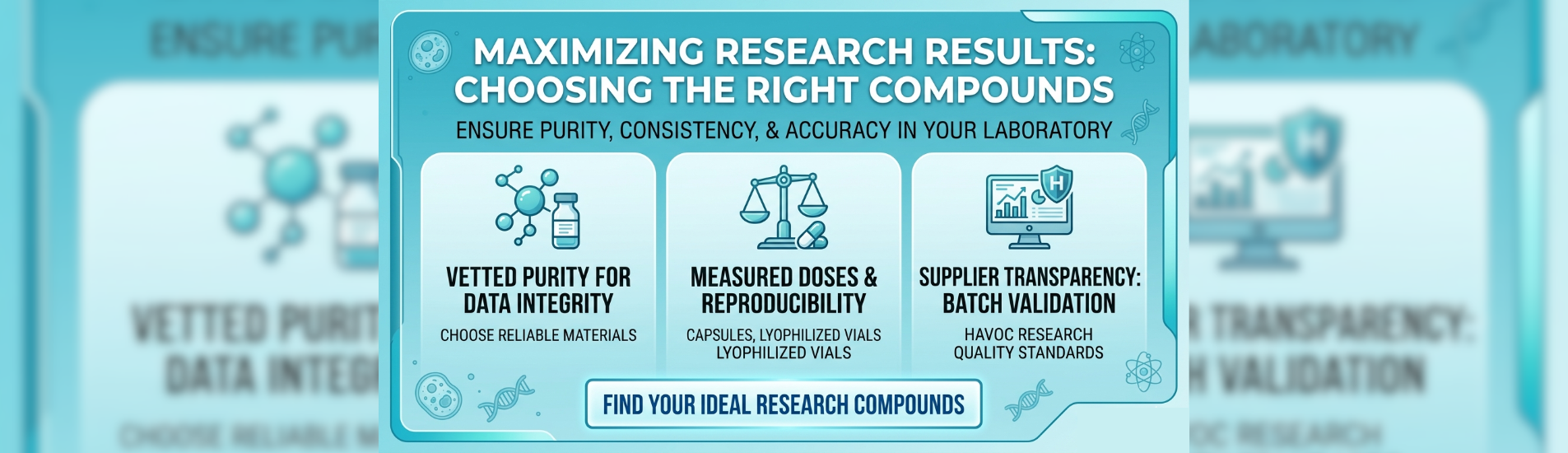 What Research Compounds Should You Choose for Accurate Laboratory Results