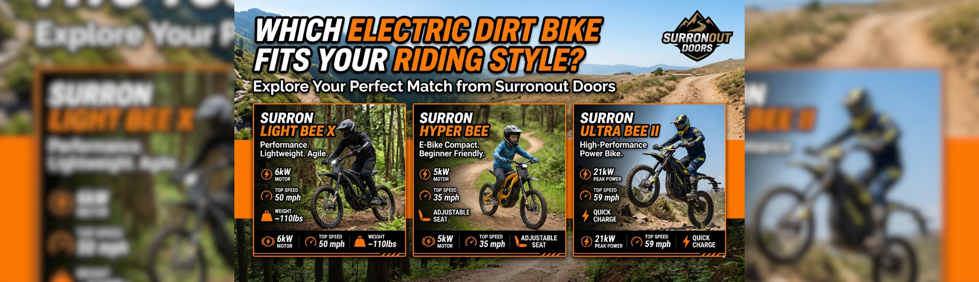 Which Electric Dirt Bike Fits Your Riding Style and Adventure Needs