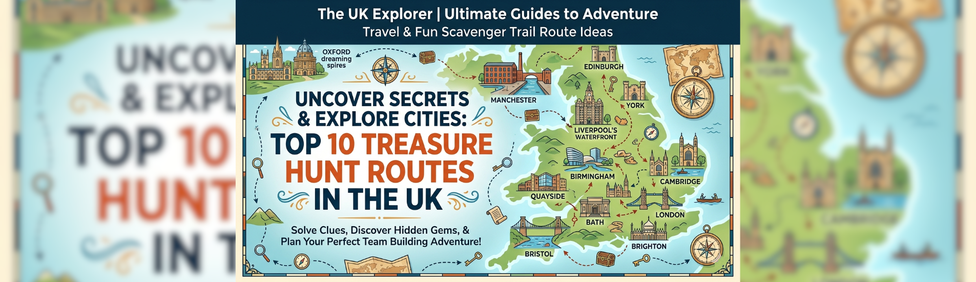 Top 10 Treasure Hunt Routes in the UK You Must Try