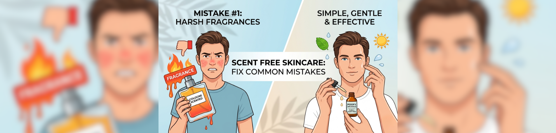 Scent Free Skincare Fixing Common Men's Skincare Mistakes