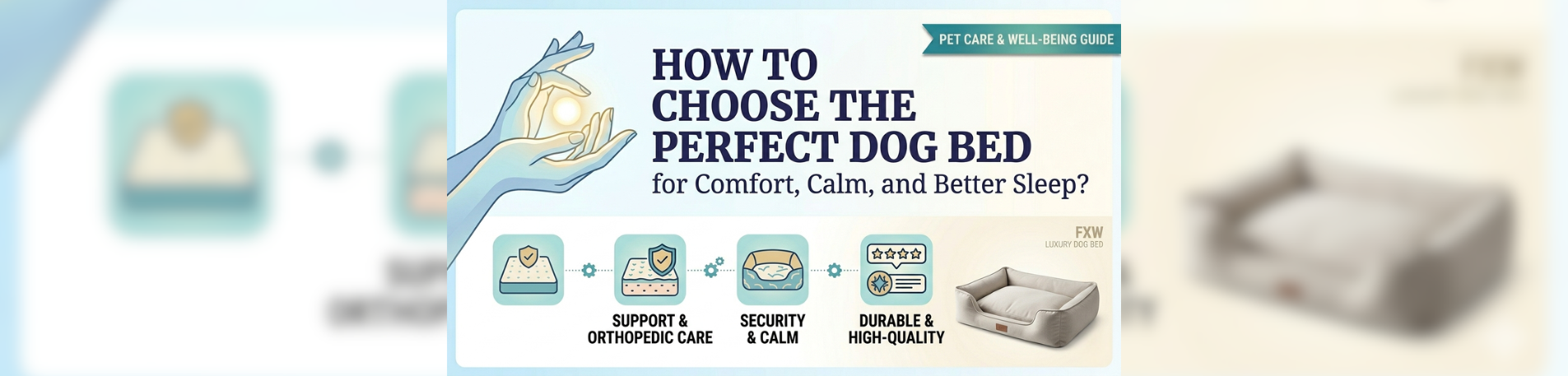 How to Choose the Perfect Dog Bed for Comfort, Calm, and Better Sleep