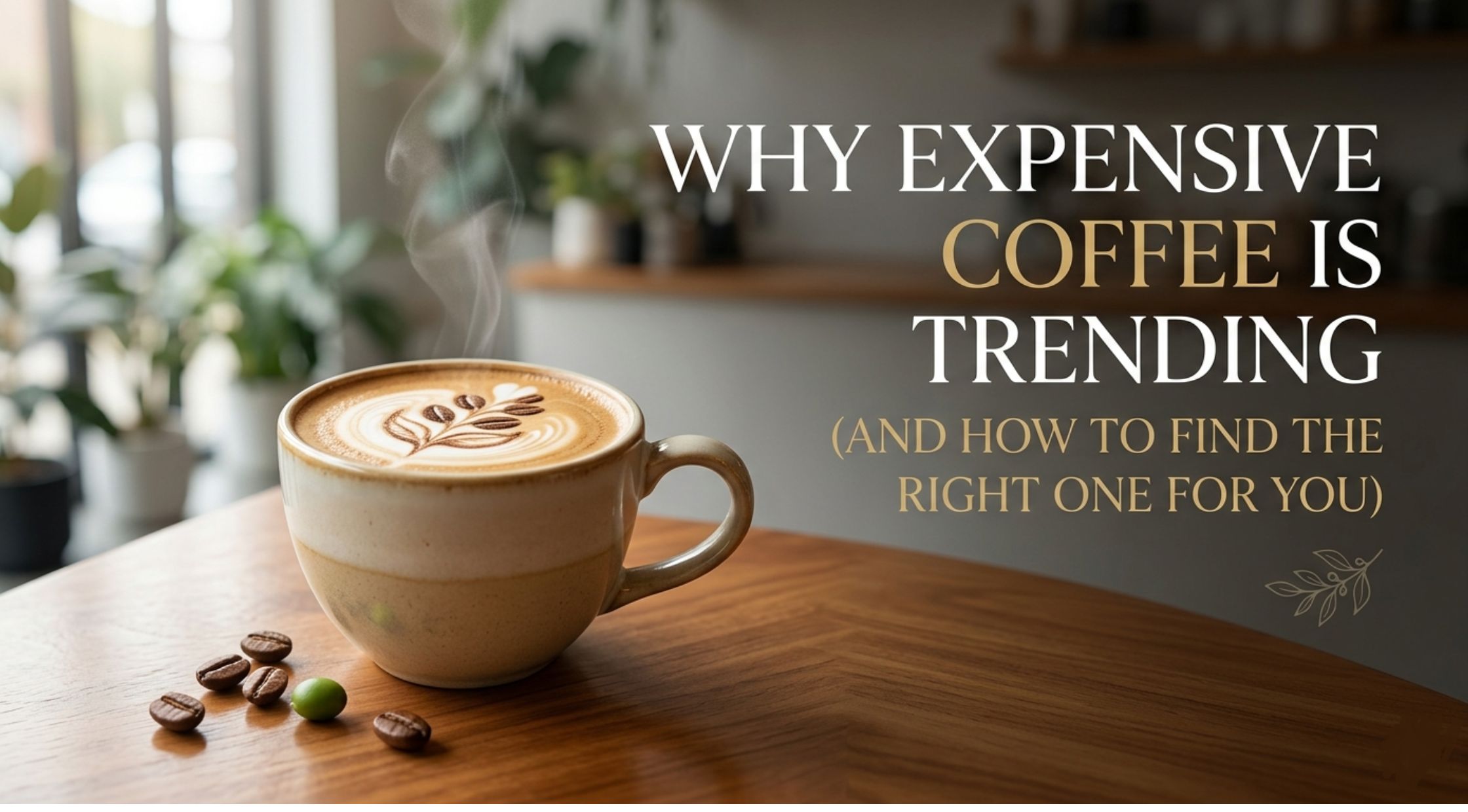 Why Expensive Coffee Is Trending (And How to Find the Right One for You)