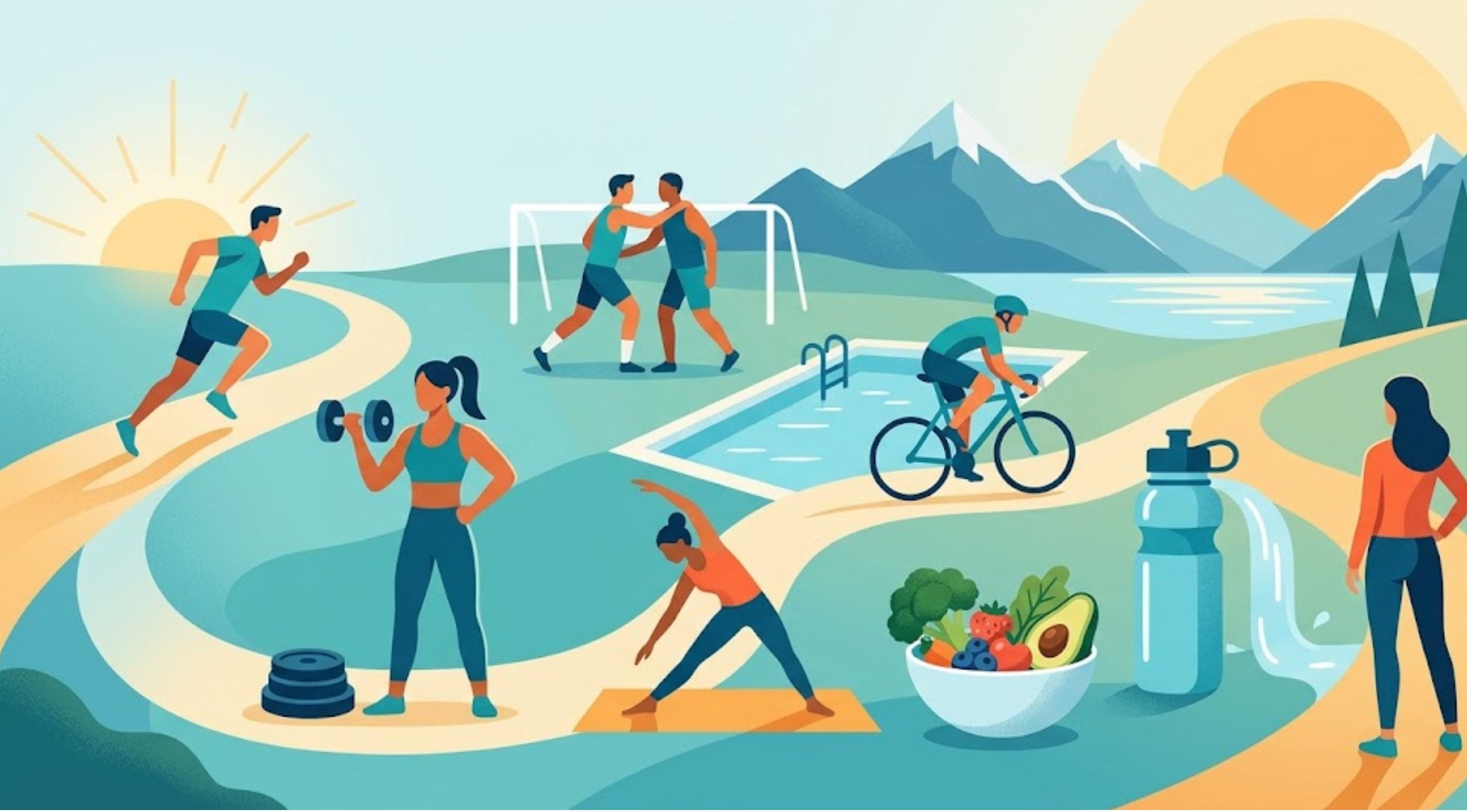 Fitness and Sports Routines That Build Strength, Endurance, and a Strong Healthy Lifestyle