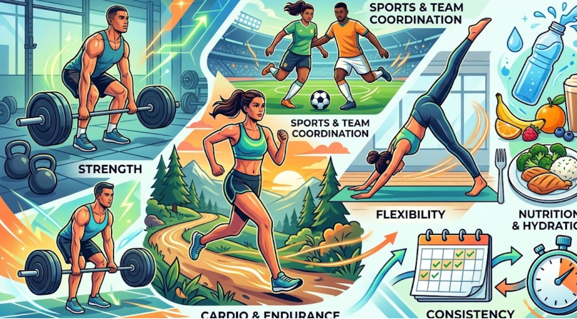Fitness and Sports Habits That Build Strength, Endurance, and a Healthier Lifestyle